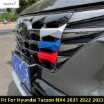 3 tk Auto Esikatte iluv&otilde;re v&otilde;rksriba dekoratiivkate sisekate Hyundai Tucson NX4 jaoks - V&auml;lised plasttarvikud