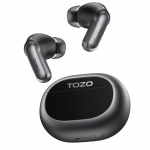 TOZO NC20 Bluetooth Traadita LDAC 3D Kandmine Aktiivne M&uuml;rasummutus 52dB AI M&uuml;rasoe Heli Kohandatav EQ &Auml;pp IPX8 Kerge Kuni 80 Tundi Traadita Kiire must