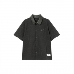 Nike Meeste Kootud Vabaaja Korvpalli L&uuml;hikeste Varrukatega S&auml;rk Must FB7043-010 EU S must