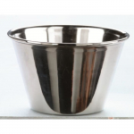 Moule &agrave; Cr&egrave;me Caramel - IBILI - 651009 - Inox - Argent - 9,4 x 9,4 x 6,5 cm