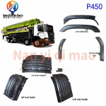 Scania P450 Veoauto Rattakoopa Porikaitse Liist (2304704, 2297994, 2599545) Right Side Lamp Cap