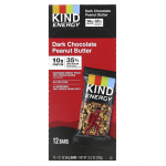 KIND Batoonid, Energia, Tume &scaron;okolaadi maap&auml;hkliv&otilde;i, 12 tahvlit, 60 g (2,1 untsi) iga