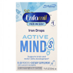 Enfamil, Fer-In-Sol&reg;, Raudtilgad, Aktiivne meel, 0-24 kuud, 15 mg, 1 2/3 fl oz (50 ml)