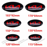 2026 Kuumaautode Kleebis 1 tk KIA 15cm 13cm 12cm 11.5cm 17cm 18.3cm Auto Esiosa Kapoti Embleem Tagumine Saba Kaitseraua Pagasiruumi Kleebis 115X58mm