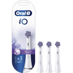 Braun iO Ehtne Radiant White Asendusotsikute Komplekt iO Seeria Oral-B (9-kuuline kogus) (3 pintslit) [Ainult] iORBWW-3