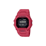 CASIO Naiste G-SQUAD Seeria Must Kell GBD-200RD-4-person Red Strap