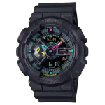 CASIO Meeste Must Kell GA-110MF-1A GA-110MF-1A Black Dial black
