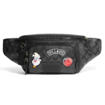 Coach X Disney koost&ouml;&ouml; Jooksutreeningu v&ouml;&ouml;kotid Multikakujuline logo plaaster Nahast v&ouml;&ouml;kotid Naiste kotid Must CC038-QBPHT Basic Set (Bag+Dust Bag) black
