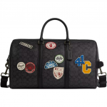 Coach Venturer 45 Logotr&uuml;kiga T&otilde;mblukuga Suur Reisikott Meeste kotid Must Hall CY829-QBA5F Basic Set (Bag+Dust Bag)