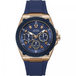 GUESS Legacy Roosakuldne Roostevabast terasest Meeste Kvartsikell W1049G2 roosa kuldne v&auml;rv