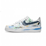 Nike Air Force 1 Kunstiline Kontseptsioon S&uuml;nteetiline Nahk Polsterdus Kulumiskindel Libisemisvastane Madal L&otilde;ige CW2288-111(Team1727-) 42.5