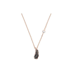 Swarovski Naughty Kerge Sulg Elegantne Aura Imitatsioonkristall Kaelakee Naiste kaelakee Roosa-Kuld 5495292 Box+Shopping Bag (Random Color)