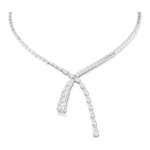 Swarovski Matrix Mustriga Dekoratiivne Roodiumiga Pinnatud Kaelakee Naiste kaelakee H&otilde;be 5692533 Box (Random Color)
