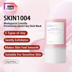 Skin1004 Madagaskari Centella Pooride V&auml;hendav Kiire Savipulkmask 27g, S&uuml;gavpuhastav, Rasueraldust Reguleeriv, Rahustav, Kaasaskantav, K-Beauty, Korea Meik 27g/0.95oz