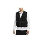 Nike Life &Uuml;hev&auml;rvilise logoga mugav kootud vest meestele Vestid Must FN3215-010 S