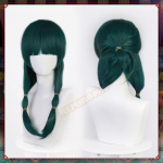 Maomao Cosplay Parukas S&uuml;nteetiline Anime The Apothecary Diaries Rohelised Juuksed 2 Stiili Kusuriya no Hitorigoto Juukseklamber Peakate + Parukakate