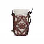 Loewe Anagram Korv L&otilde;ikega Klassikaline &Otilde;&otilde;nes Nahast Kopp-kott Naiste &Otilde;lakott Pruun Beež C922Y62X02-3892 Basic Set (Bag+Dust Bag)