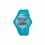 Casio CASIOBABY-G Suvine makrooniv&auml;rv Klassikaline ketas Metallraam Veekindel Multifunktsionaalne Spordi kvartsliikumine Vaikrihm Jaapani ja BG-169R-2B sinine