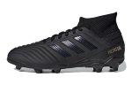 Adidas Predator 19.3 Kulumiskindlad keskmise k&otilde;rgusega jalgpallisaapad Obsidian Black Laste G25794 28.5