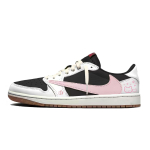 Travis Scott x Jordan Air Jordan 1 Travis Scott X AJ1 Low Koost&ouml;&ouml; Madalad Vintage Korvpallijalatsid Unisex Roosa DZ4137-700(Team1677- 6) 35.5