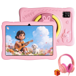 OSCAL KIDO 2 Tahvelarvuti Android 16 10,1-tollise HD-ekraaniga T&Uuml;V S&Uuml;D sertifika 4 GB RAM/64 GB 6600 mAh roosa