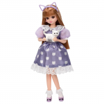 Takara Tomy Dress Love M&auml;ngukomplekt 3 ja Licca-chan LW-16 Ma Kassid Kost&uuml;meerimine (Vanuses &Uuml;les)