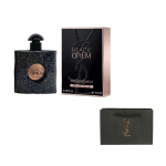 SAINT LAURENT Black Opium Parf&uuml;&uuml;mi Proovisuurus, Must Oolongi Tee, Gurmee L&otilde;hnaperekond Eau De Parfum EDP 7.5ml|Black Shopping Bag