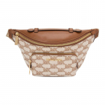 MICHAEL KORS Erin presb&uuml;oopiline klassikaline kirjatr&uuml;kiga kangast v&ouml;&ouml;kotid keskmine suurus unisex paarimudel kreemjasvalge pruuniga valge