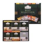 Ahmad Tea Valikukotid 60 Earl Grey Dekafeineeritud English No.1 Breakfast Ceylon Darjeeling 10 tk iga&uuml;ks Must Inglismaa