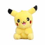 Armas ja nunnu pikkade juustega Pikachu pl&uuml;&uuml;sist v&otilde;tmehoidja pehme ja kaisutatav amulett
