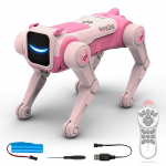 Intelligentne RC Robotkoer Puldi Elektrooniline Kutsikas Nutikas Interaktiivne Stuntitants Programmeeritav Bioniline M&auml;nguasi Laste Kingitus