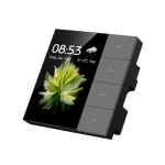 Uus Tuya F3pro nutikas juhtpaneel 4-ne Zigbee seinak&uuml;lgl&uuml;liti koos stseenipaneeliga 2-in-1 GS-F3 PRO&Asia standard hall v&auml;rv