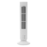 Kaasaskantav &otilde;hujahuti Vertikaalne labadeta ventilaator USB Lauaarvuti konditsioneer Ventilaator Mini Jahutustorni ventilaator valge