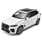 Heimanba BMW X5M Competition LCI 1/24 M&otilde;&otilde;tkavas Valatud Mudelauto, H2741, Valge white