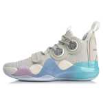 Li Ning WOW 8 Way Of Wade 8 Kulumiskindlad Hingavad K&otilde;rged Korvpallijalatsid Meeste Cotton Candy ABAP113-9 43 gray