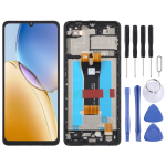 LCD-ekraani digitisaator t&auml;ielik komplekt raamiga For ZTE Blade A35 Z2453 must