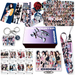 BABYMONSTER kinkekarp kpop baby monster album (CHOOM) perifeerne v&auml;ike kaart pagasi kleebis paelakomplekt