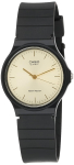 Casio kvartsist analoogkell MQ-24-9E unisex v&auml;lismaa mudel taskukohane igap&auml;evane disain beige