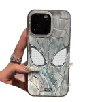 H&otilde;bedane &Auml;mblikmehe iPhone'i &uuml;mbris, Sulgtekstuuriga p&otilde;rutuskindel kate iPhone 15/14/13 seeriale, Stiilne &otilde;huke iPhone 17PROMAX h&otilde;be