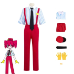 Kasane Teto Cosplay Kost&uuml;&uuml;m H&uuml;pnotiseerija Kasane Teto Parukas Mesmeriseerija Kasane Teto Anime rollim&auml;ngu Kost&uuml;&uuml;mikomplektid XXL 40 red
