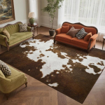Leoparditr&uuml;kiga vaip libisemiskindel loomatr&uuml;kiga elutoavaip retro stiilis metsik geparditr&uuml;kiga boheemlaslik kaasaegne matt magamistuppa kontorisse 80x120cm-Felt