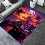 Grand Theft Auto Vaip Vaip elutuppa Magamistuppa Kodu Diivani Kaunistus, Laste m&auml;ngimine Libisemiskindel P&otilde;randamatt 80x120cm( 31x47in)