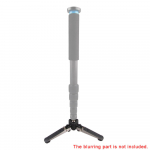 Kolme jalaga tugijala monopod, statiivipeaga DSLR-kaamera 3/8-tolline kruvi