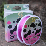 Sougayilang nailonist &otilde;ngen&ouml;&ouml;r 100M 11-48LB merep&uuml;&uuml;gipaadi p&uuml;&uuml;giks ujuvn&ouml;&ouml;r Monofilament karpkala &otilde;ngen&ouml;&ouml;r 0.20mm-13LB punane