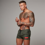 Muscleguysi meeste l&uuml;hikesed p&uuml;ksid Bermuda Beach Kiirelt kuivavad vabaaja surfip&uuml;ksid M