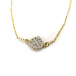 Les Tr&eacute;sors De Lily [K3865] - Bracelet Plaqu&eacute; or 'D&eacute;esse' 2 tons kuld