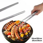 Roostevabast terasest pikad toidutangid Grill-BBQ Tool k&ouml;&ouml;git&ouml;&ouml;riistad vidinad 16cm