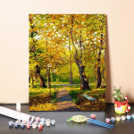 Kunst DIY Maalimine numbrite j&auml;rgi Digitaalne &otilde;limaal &Otilde;limaal Hobid Teemantmaal Kodukaunistused Numbrite maalimine 40x50cm no frame