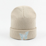 Mehed Naised Talvised kootud nokam&uuml;tsid Liblikad Tikand Soe Mugav Vabaaja M&uuml;ts 57cm beež