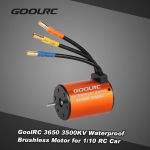 GoolRC 3650 3500KV veekindel harjadeta mootor 1/10 RC autole HSP 94123 HuanQi 727 FS Racing